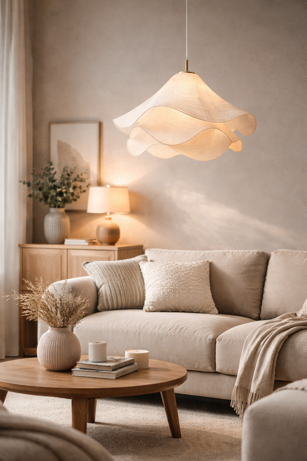 Japandi Hanglamp – Minimalistisch Design