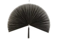 Waaier+kwast Zwart Small 39x81x4 cm