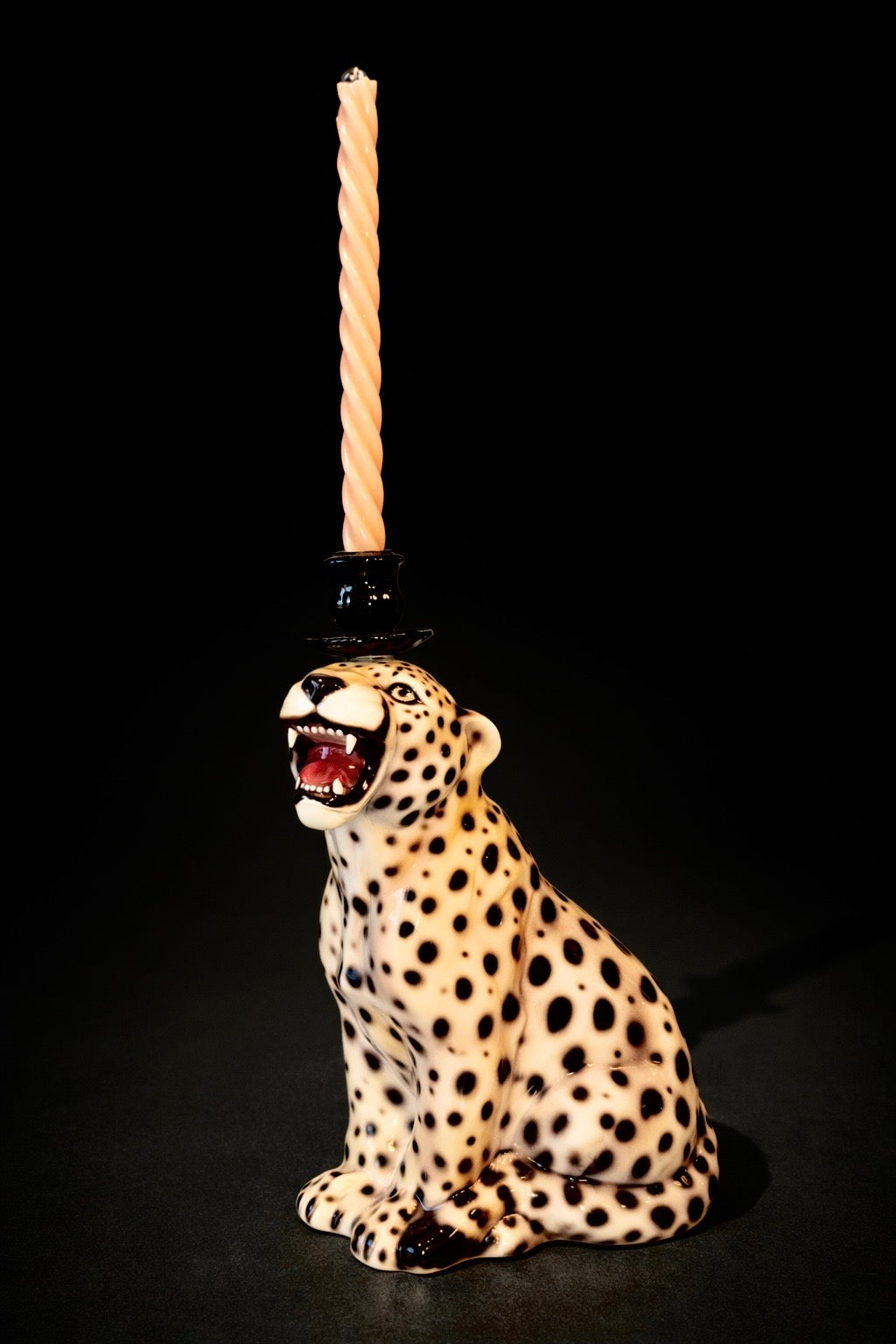 Kandelaar Cheetah 40cm