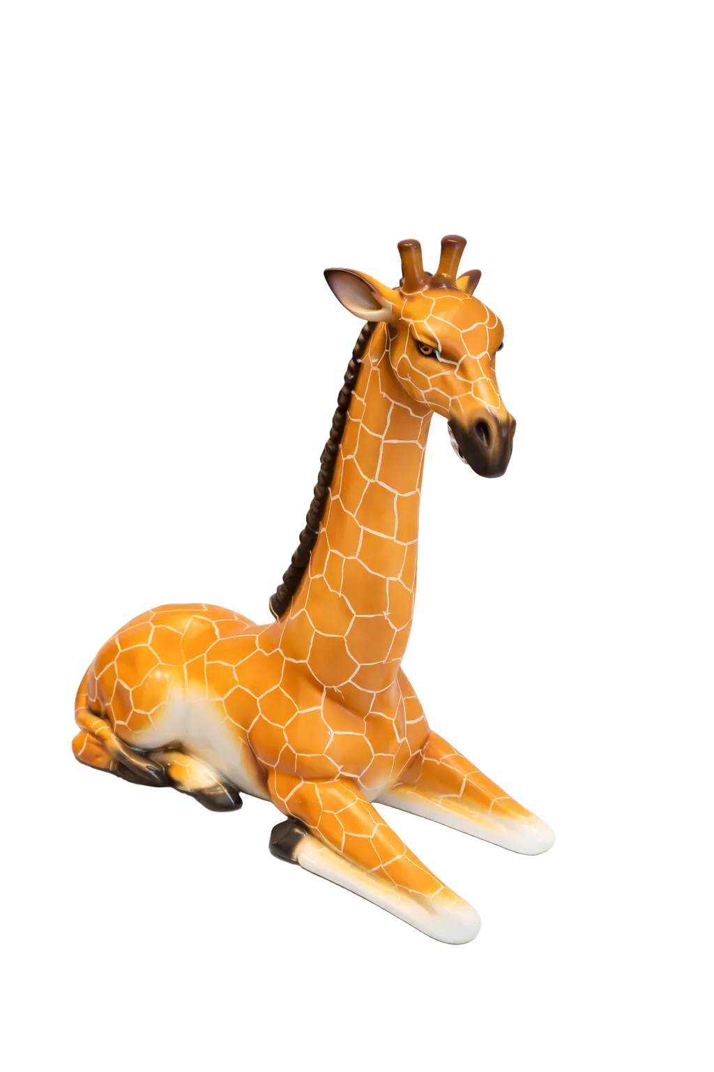 Keramiek Beeld Giraf 90CM Hoog