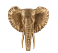 Wanddecoratie Olifant Goud