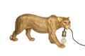 Luipaard lamp goud