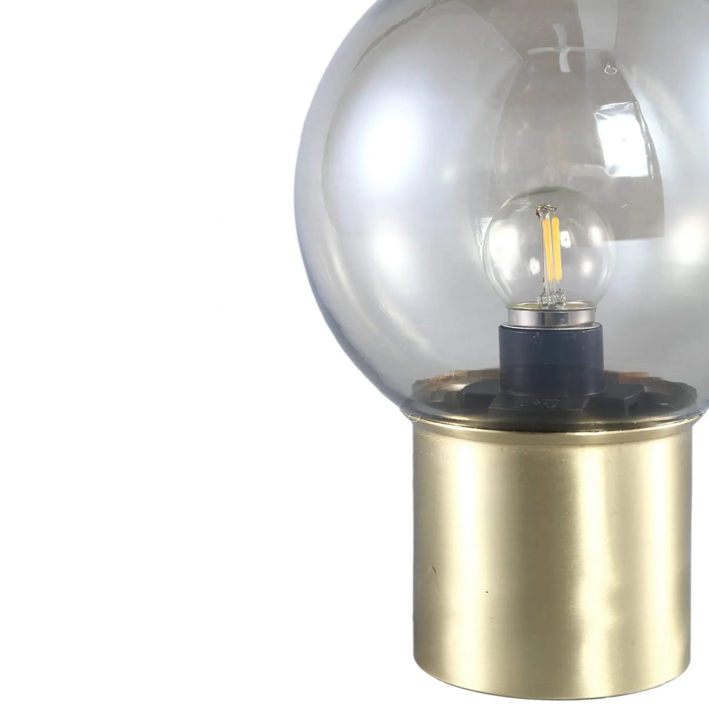 Bodin gouden glazen LED tafellamp