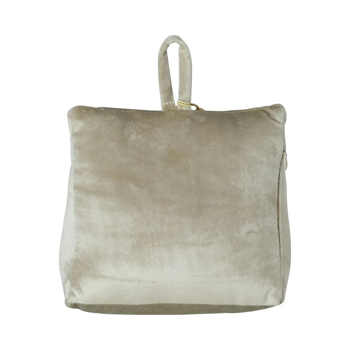 Deurstopper fluweel champagne