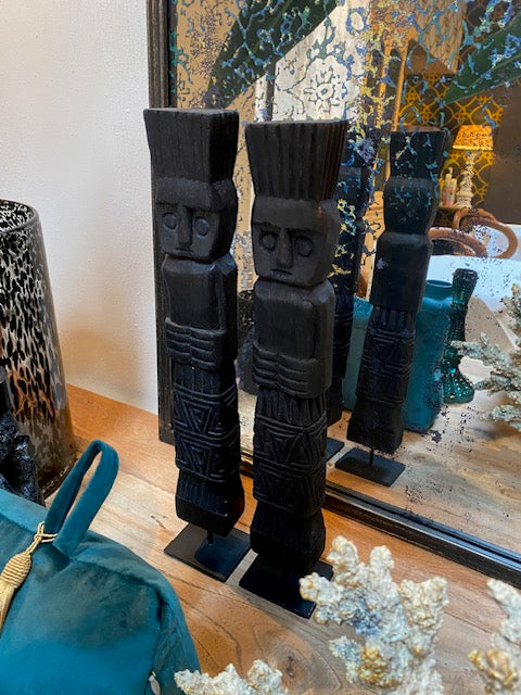 Ornament Hout Zwart