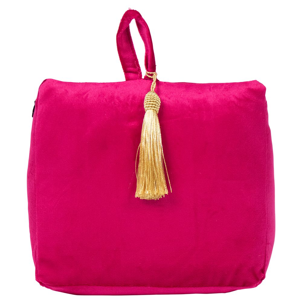 Luxe Deurstop Velvet Roze - Fluwelen Deurstopper