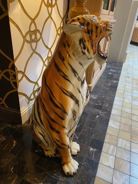 Keramiek Tijger Bruin 1M