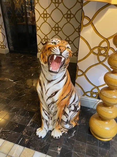 Keramiek Tijger Bruin 1M