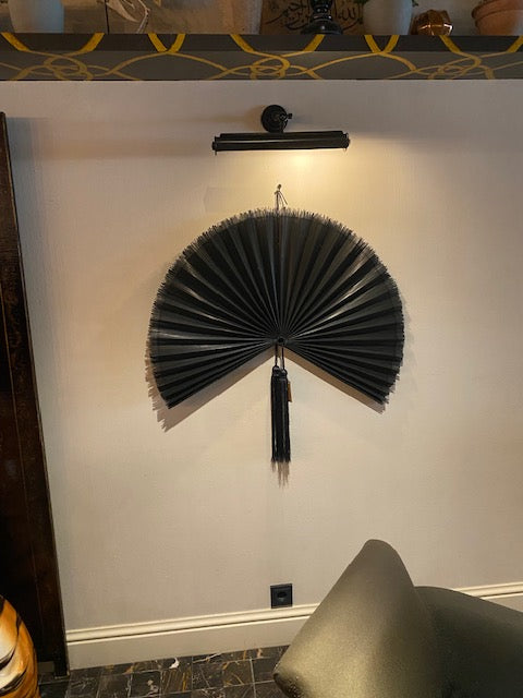 Waaier+kwast Zwart Large 60x123x4 cm