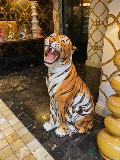 Keramiek Tijger Bruin 1M