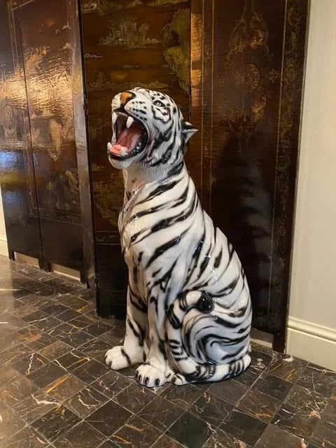 Keramiek Tijger Wit 1M