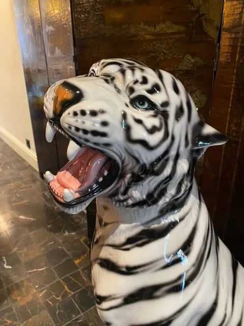 Keramiek Tijger Wit 1M