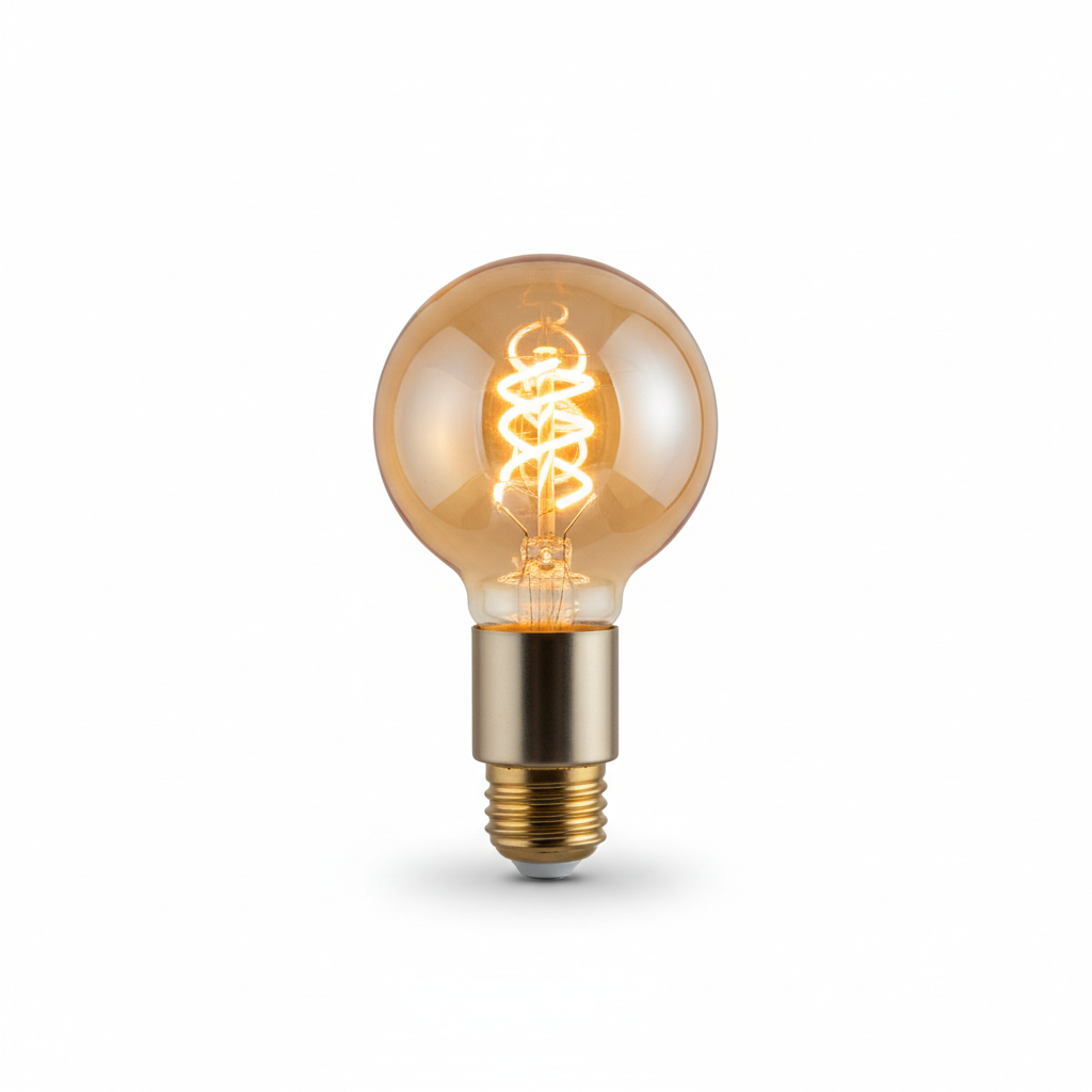 LED lamp amber productfoto